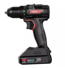 Дрель-шуруповерт аккумуляторная Deli DE-DZ20-2D2 (2 АКБ*2Ач+ЗУ, 20В, 13мм, 70Нм, сумка)