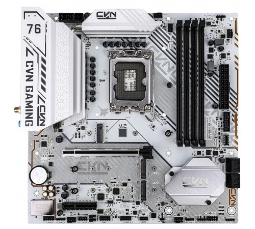 Материнская плата Colorful CVN B760M-PLUS FROZEN WIFI D5 V20 (LGA1700)