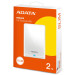Внешний жесткий диск 2ТВ ADATA HV620, USB 3.1, белый
