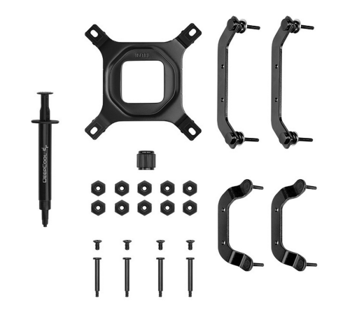 Вентилятор для процессора Deepcool AN400 BLACK R-AN400-BKWNMN-G, черный