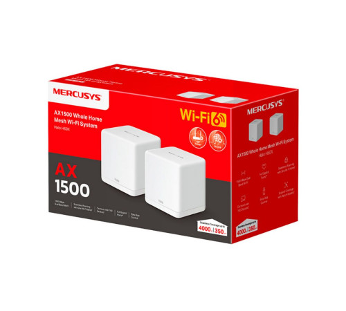 Wi-Fi MESH система Mercusys Halo H60X (2-pack)