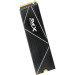 Твердотельный накопитель ADATA GAMMIX S70 BLADE, 4TB, M.2(22x80mm), NVMe, PCIe 4.0 x4, 3D TLC, R/W 7400/6600MB/s, IOPs 750 000/750 000, DRAM buffer 2048MB, TBW 2960, DWPD 0.4, with Heat Spreader