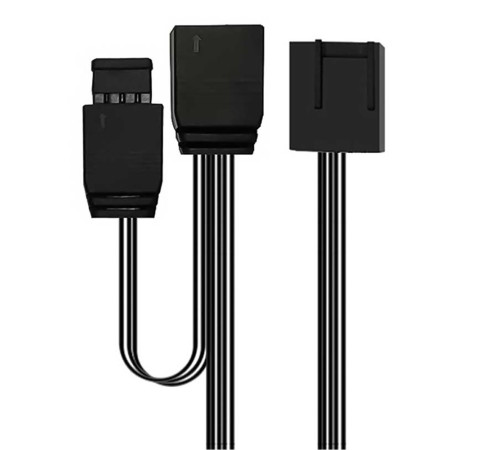 Вентилятор для корпуса ALSEYE Halo 4.0-B, черный (комплект 3 шт.)