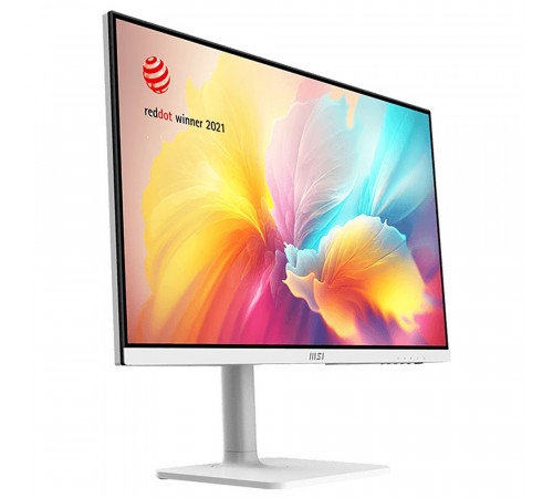 Монитор 27" MSI Modern MD2712PW IPS, 1920x1080, 100Hz, 4ms, 300сd/m, 1000:1, HDR, HDMI(1.4b), Type-C(PD-15W), HAS, Pivot, Swivel, ExPSU, Speakers, Vesa 75, White