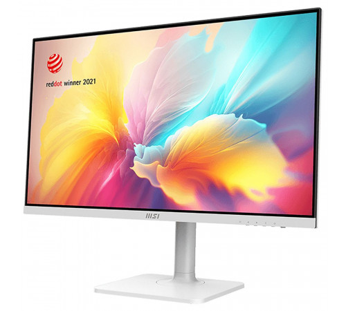 Монитор 27" MSI Modern MD2712PW IPS, 1920x1080, 100Hz, 4ms, 300сd/m, 1000:1, HDR, HDMI(1.4b), Type-C(PD-15W), HAS, Pivot, Swivel, ExPSU, Speakers, Vesa 75, White