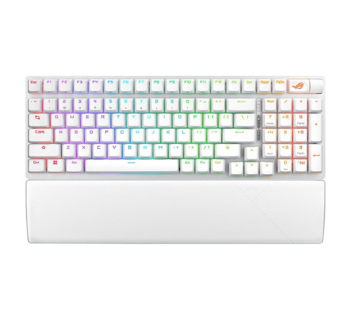 Клавиатура беспроводная игровая ASUS X901 STRIX SCOPE II 96 WL, белый