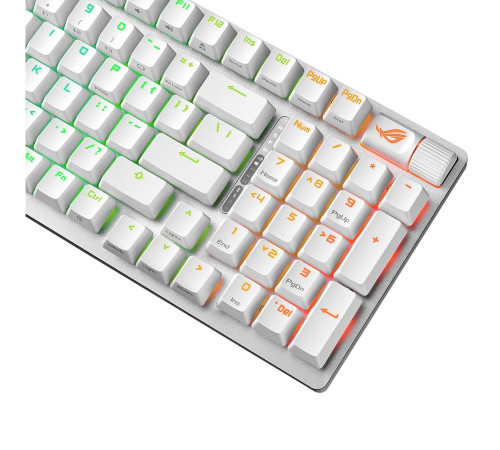 Клавиатура беспроводная игровая ASUS X901 STRIX SCOPE II 96 WL, белый