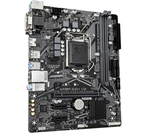 Материнская плата Gigabyte H410M S2H V2 2.1 (LGA1200)