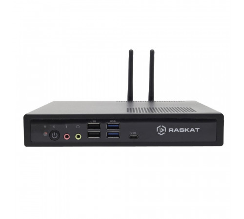 Персональный компьютер Raskat STANDART 307, Intel Core i3-12100, RAM 8GB, SSD 256GB, noOS, черный