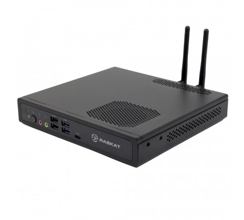 Персональный компьютер Raskat STANDART 307, Intel Core i3-12100, RAM 8GB, SSD 256GB, noOS, черный