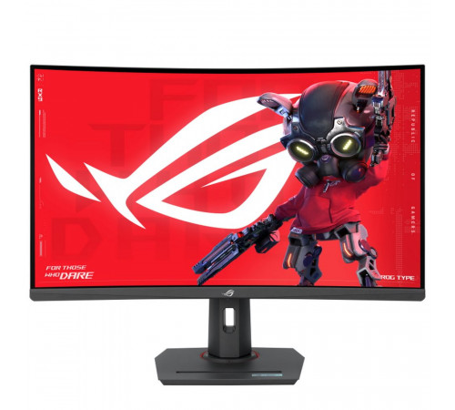 Монитор ASUS 31.5" XG32WCS VA WQHD(2560x1440) 180Hz USB-C DP HDMI 1ms(GTG) 350cd/㎡ 16:9 Curved(1500R)