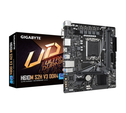 Материнская плата Gigabyte H610M S2H V3 DDR4 (LGA1700)