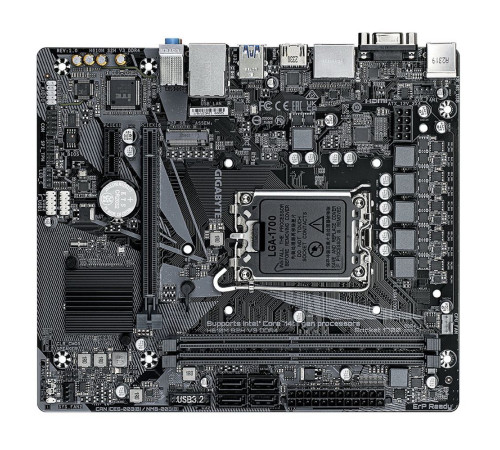 Материнская плата Gigabyte H610M S2H V3 DDR4 (LGA1700)