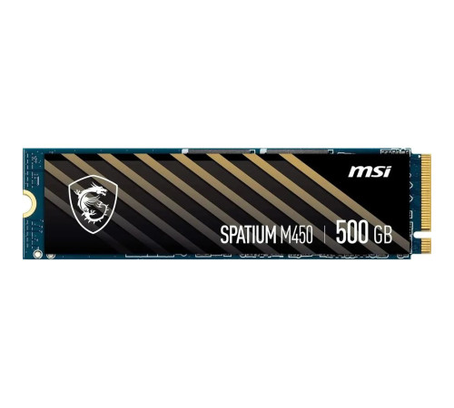 Твердотельный накопитель MSI SPATIUM M450, 500GB, M.2(22x80mm)