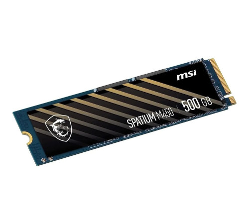 Твердотельный накопитель MSI SPATIUM M450, 500GB, M.2(22x80mm)