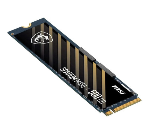 Твердотельный накопитель MSI SPATIUM M450, 500GB, M.2(22x80mm)