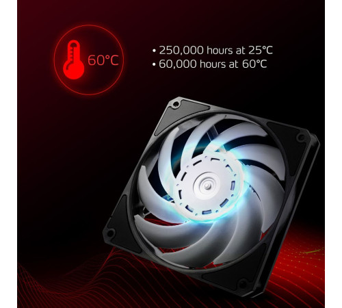 Вентилятор для корпуса XPG VENTO PRO 120 PWM, черный