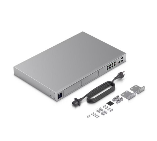 Маршрутизатор Ubiquiti UniFi Dream Machine Pro Max, серебристый