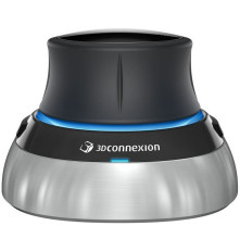 Мышь беспроводная 3DConnexion 3DX-700115 SpaceMouse, черный/серебристый