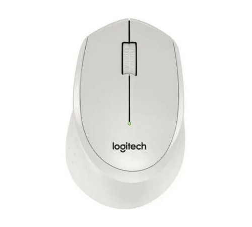 Мышь беспроводная Logitech M330 Silent Plus, белый