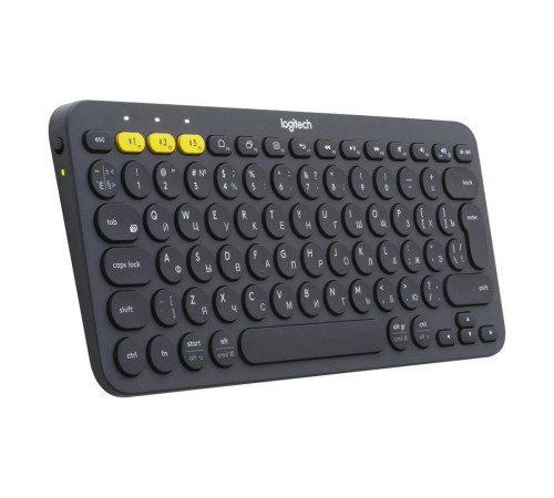 Клавиатура беспроводная Logitech K380, темно-серый