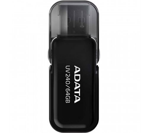 USB накопитель ADATA 64GB USB2.0 AUV240-64G-RBK BLACK