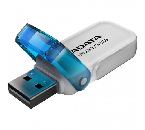 USB накопитель ADATA 32GB USB2.0 AUV240-32G-RWH WHITE