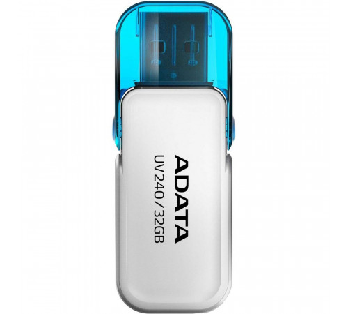 USB накопитель ADATA 32GB USB2.0 AUV240-32G-RWH WHITE