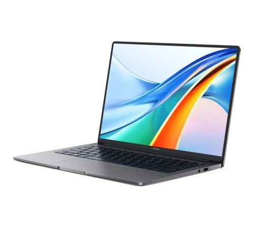 Ноутбук HONOR MagicBook X 14 FRI-H56 AMD Ryzen 5 7640HS/16Gb/SSD512Gb/14"/IPS/WUXGA/1920x1200/60Hz/NoOS/серый