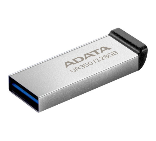 USB накопитель 128GB ADATA UR350 USB 3.2 Gen1, серебристый