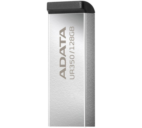USB накопитель 128GB ADATA UR350 USB 3.2 Gen1, серебристый