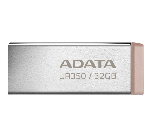 USB накопитель 32GB ADATA UR350, USB 3.2, серебристый