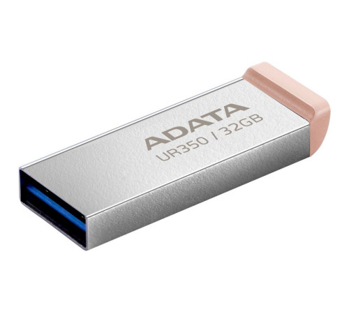 USB накопитель 32GB ADATA UR350, USB 3.2, серебристый
