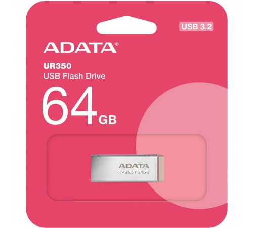USB накопитель ADATA 64GB UR350 USB 3.2 Gen1, UR350-64G-RSR/BG