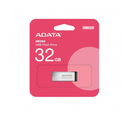 USB накопитель ADATA 32GB UR350 USB 3.2 Gen1, UR350-32G-RSR/BK