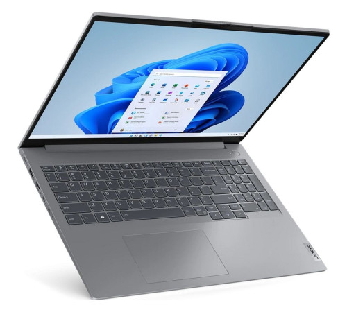 Ноутбук Lenovo ThinkBook 16 G6 ABP AMD Ryzen 5 7530U/16Gb/SSD256Gb/16"/IPS/FHD+/60Hz/NoOS/grey (21KK0014RU)