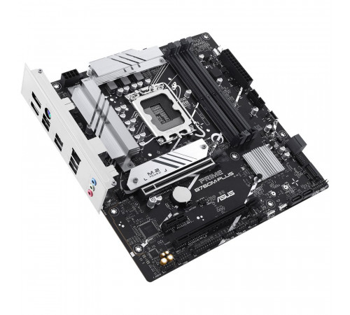Материнская плата ASUS PRIME B760M-PLUS LGA1700 mATX 4хDDR5 2xPCIEx16 PCIEx1 2xM.2 DP HDMI 2.5GLAN