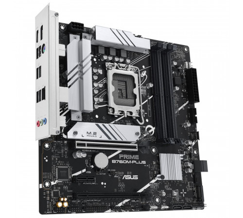 Материнская плата ASUS PRIME B760M-PLUS LGA1700 mATX 4хDDR5 2xPCIEx16 PCIEx1 2xM.2 DP HDMI 2.5GLAN
