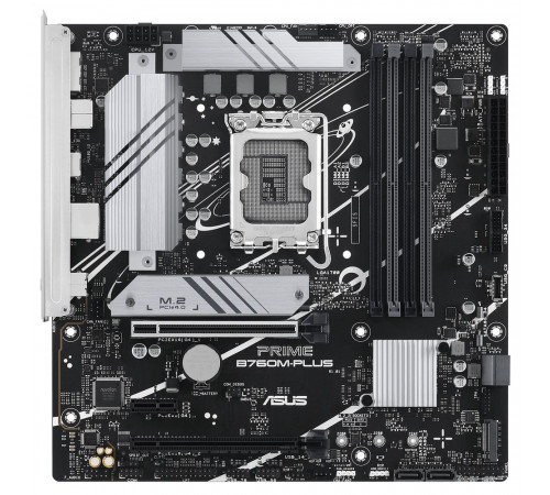Материнская плата ASUS PRIME B760M-PLUS LGA1700 mATX 4хDDR5 2xPCIEx16 PCIEx1 2xM.2 DP HDMI 2.5GLAN