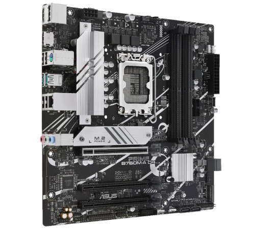 Материнская плата ASUS PRIME B760M-A D4-CSM LGA1700 mATX 4xDDR4 3xPCI-Ex16 2xM.2 DP 2xHDMI 2.5GLAN