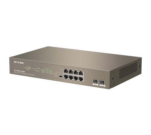 Коммутатор IP-COM G1110P-8-150W, черный