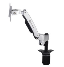 Кронштейн для монитора Silverstone SST-ARM11SC, серебристый/черный
