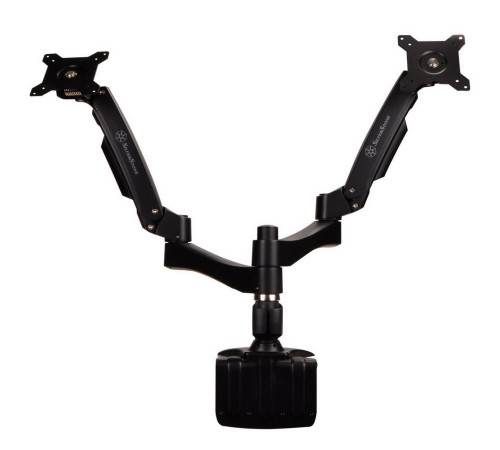 Кронштейн для монитора Silverstone SST-ARM22BC, черный