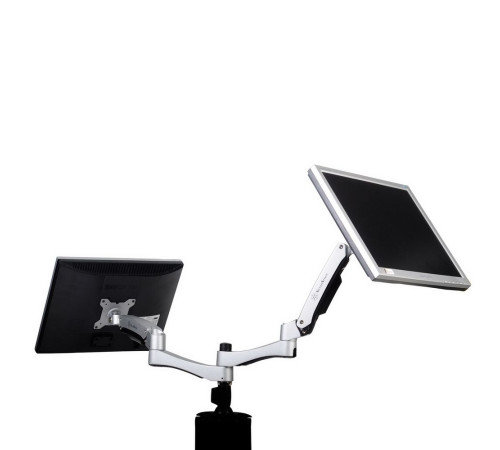 Кронштейн для монитора Silverstone SST-ARM22SC, серебристый/черный