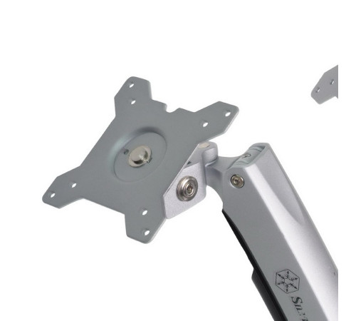 Кронштейн для монитора Silverstone SST-ARM22SC, серебристый/черный