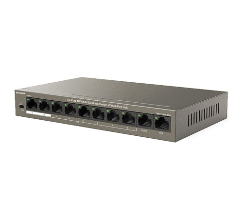 Коммутатор Tenda TEF1110P-8-63W, черный