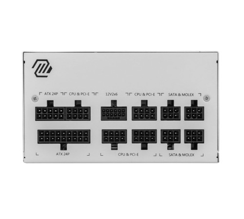 Блок питания 850 Вт MSI MAG A850GL PCIE5, белый