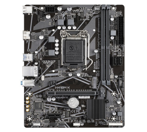Материнская плата Gigabyte H410M K 2.0 (LGA1200)