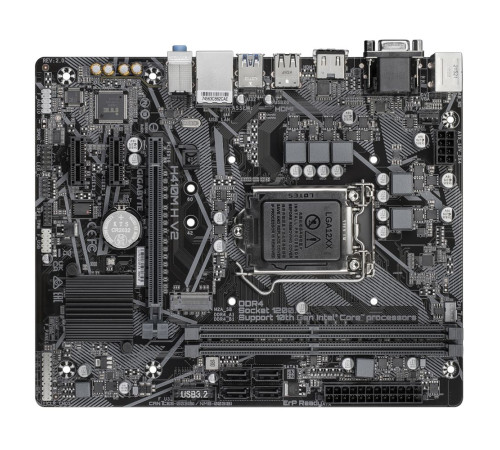 Материнская плата Gigabyte H410M H V2 2.1 (LGA1200)