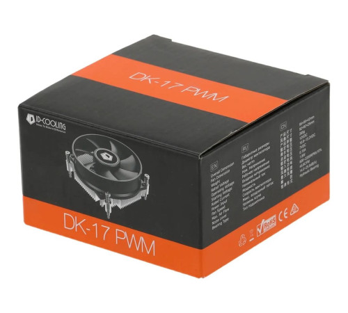Вентилятор для процессора ID-Cooling DK-17 PWM, черный